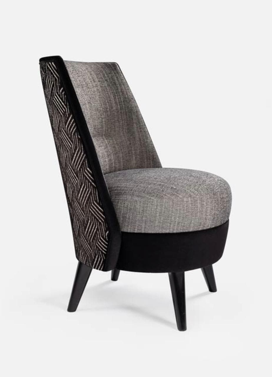 Herringbone Accent Chair