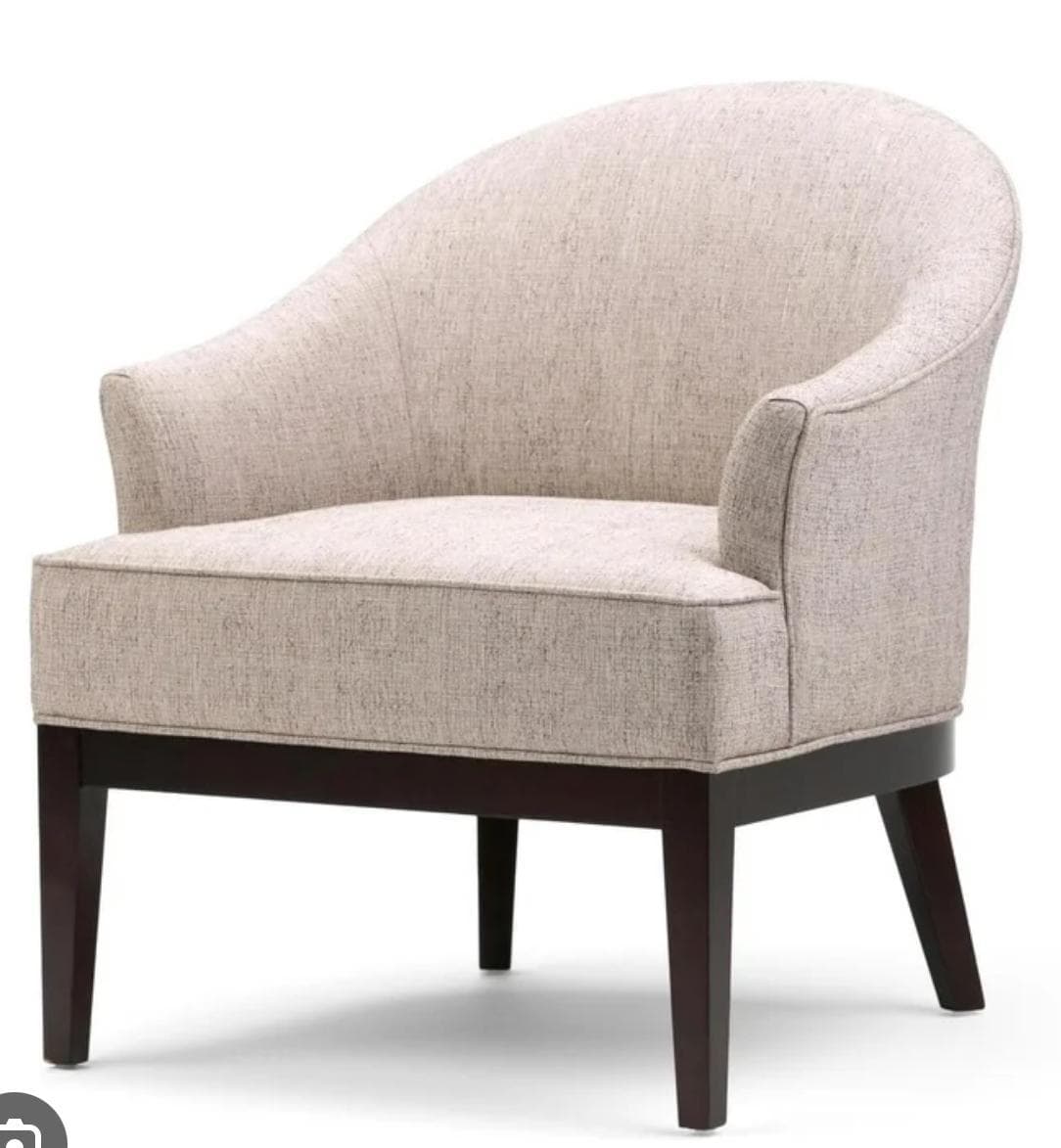 Victorian Red Velvet Armchair