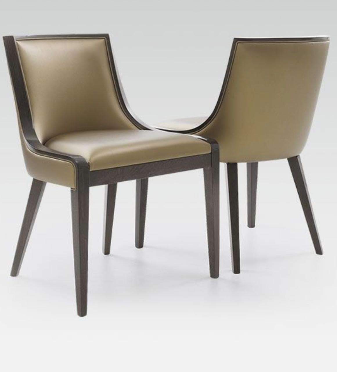 Cream Linen Club Chair