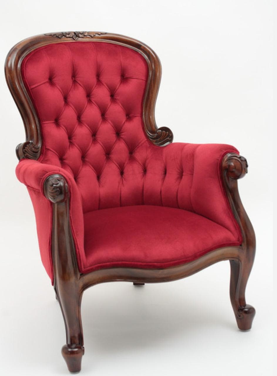 Gold Leather Side Chairs